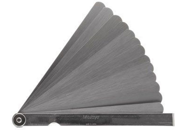 0.05-1mm Bộ dưỡng đo độ dày khe hở 13 lá Mitutoyo 184-301S