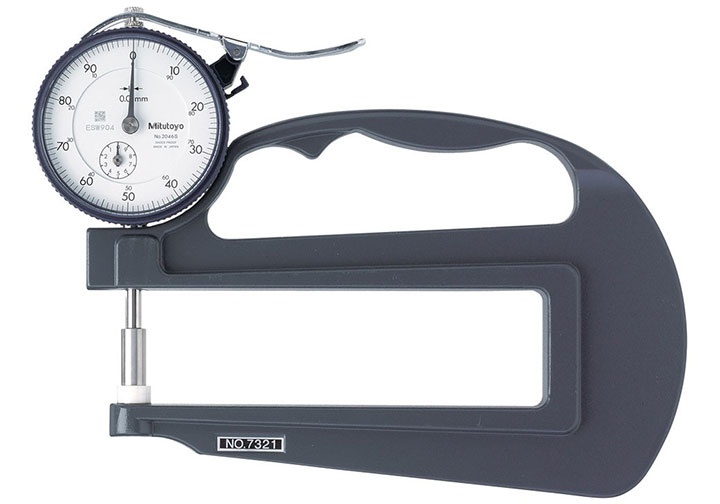 0-10mm Đồng hồ đo độ dày Mitutoyo 7321A 0-10mm Đồng hồ đo độ dày Mitutoyo 7321A