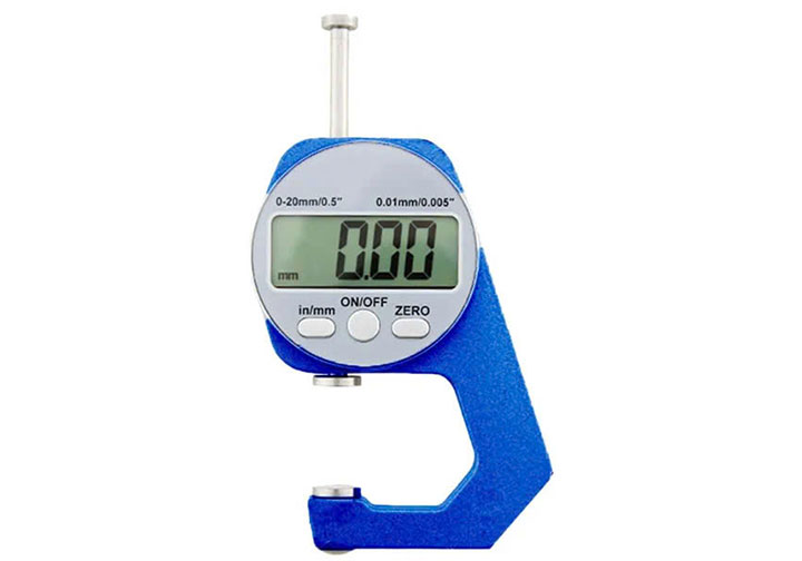 0-20mm Máy đo độ dày điện tử (đầu phẳng) Wadfow WDTG1P01 0-20mm Máy đo độ dày điện tử (đầu phẳng) Wadfow WDTG1P01