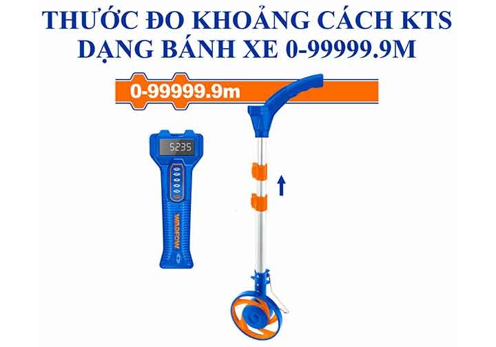 160mm Thước lăn đường điện tử Wadfow WMW2523