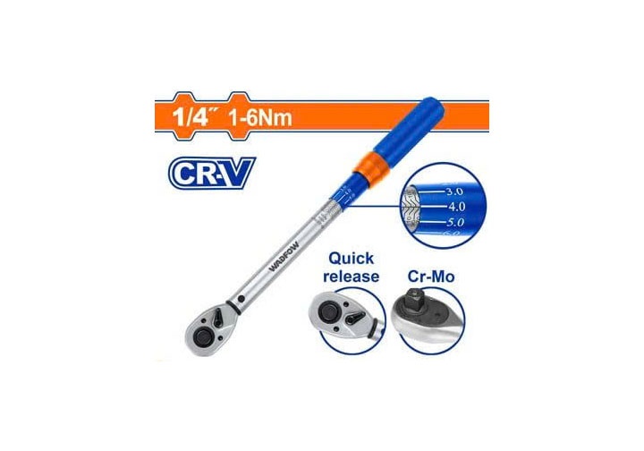 1-6Nm Cần siết lực 1/4" WWQ4D14