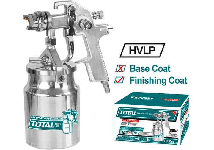 1000cc Súng phun sơn dùng khí nén Total TAT11004 1000cc Súng phun sơn dùng khí nén Total TAT11004