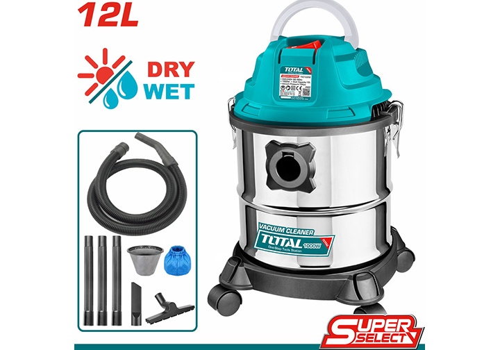 1000W Máy hút bụi 12L Total TVC12202 1000W Máy hút bụi 12L Total TVC12202