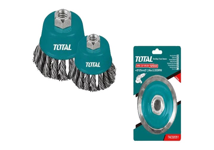 100mm Chén cước thép xoắn Total TAC32042 100mm Chén cước thép xoắn Total TAC32042