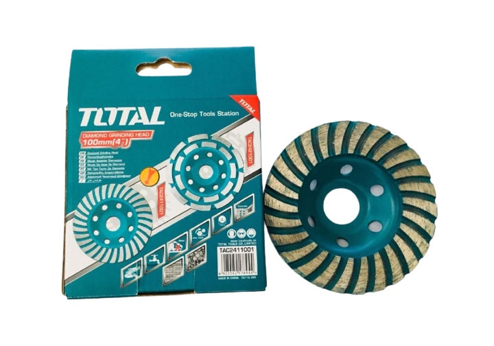 100mm Chén mài đá bê tông Total TAC2411001 100mm Chén mài đá bê tông Total TAC2411001