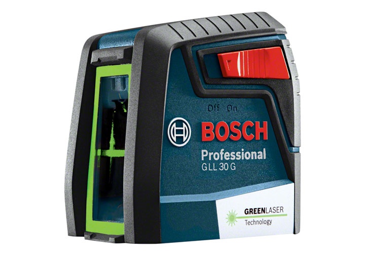 10m Máy cân mực tia laser xanh Bosch GLL 30 G 10m Máy cân mực tia laser xanh Bosch GLL 30 G
