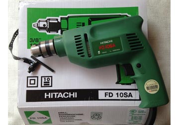 10mm Máy khoan 235W Hitachi FD10SA 10mm Máy khoan 235W Hitachi FD10SA