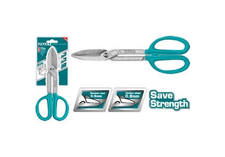 12" (300mm) Kéo cắt tole nhỏ Total THTJ534121 (Bỏ mẫu, đổi qua THT524121)
