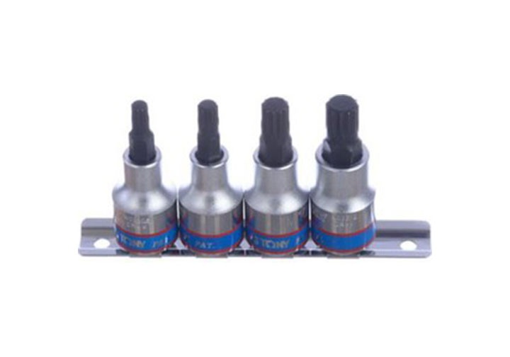 1/2" Bộ đầu tuýp lục giác sao dài 4 chi tiết Kingtony 4136PR 1/2" Bộ đầu tuýp lục giác sao dài 4 chi tiết Kingtony 4136PR