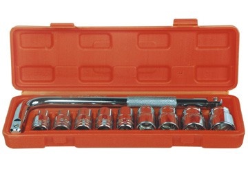 1/2" Bộ tuýp 8-24mm 10 món Asaki AK-9768