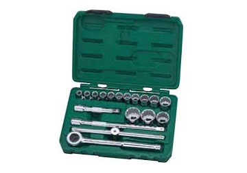 1/2" Bộ tuýp 10-32mm 18 chi tiết Sata 09-203 (09203)