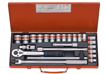 1/2" Bộ tuýp 5/16-1-1/4" 24 chi tiết hệ inch Kingtony 4526SR03