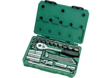 1/2” Bộ tuýp 10-24mm 25 chi tiết Sata 09-506 (09506)