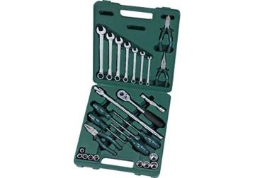 1/2” Bộ tuýp 10-24mm 26 chi tiết Sata 09-502 (09502)