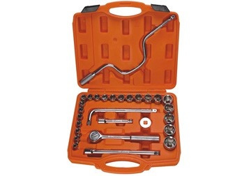 1/2" Bộ tuýp 8-32mm 28 chi tiết Asaki AK-9761