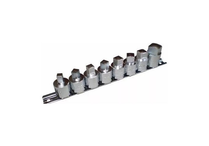 1/2" Bộ tuýp đầu vuông RB8-RB19 8 chi tiết Kingtony 4118MR