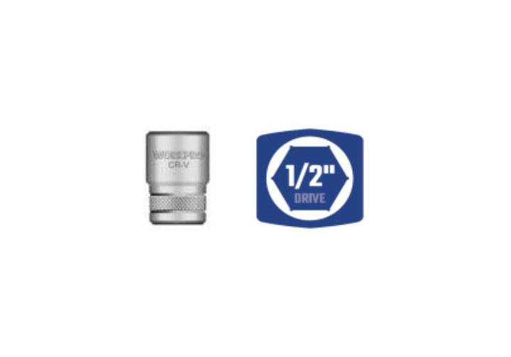 1/2" Đầu tuýp 6 cạnh 30mm Workpro WP274111 1/2" Đầu tuýp 6 cạnh 30mm Workpro WP274111