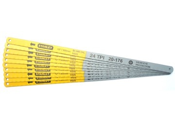 12" Lưỡi cưa sắt 24 răng Stanley 20-176 (Bỏ mẫu, đổi qua STHT20298-8)