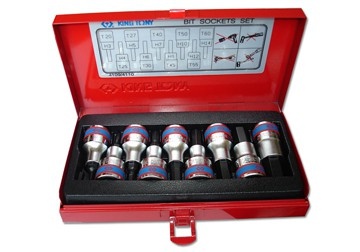 1/2” Bộ đầu tuýp lục giác H3-H14 9 chi tiết Kingtony 4110PR