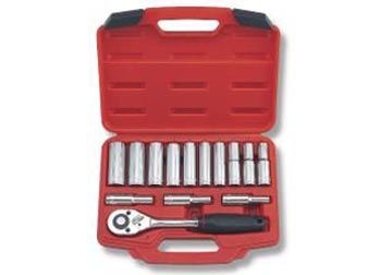 1/2" Bộ tuýp 8-24mm 15 chi tiết Crossman 87-010