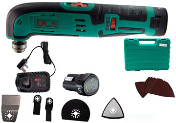 12V Máy cắt góc đa năng dùng pin DCA ADMD12 12V Máy cắt góc đa năng dùng pin DCA ADMD12