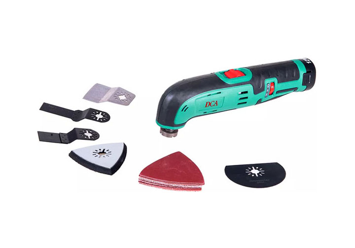 12V Máy cắt góc đa năng dùng pin DCA ADMD12A 12V Máy cắt góc đa năng dùng pin DCA ADMD12A