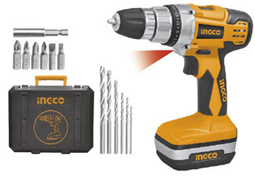 12V Máy khoan và vặn vít dùng pin INGCO CDT18120 12V Máy khoan và vặn vít dùng pin INGCO CDT18120