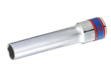 13mm Đầu tuýp 6 góc 1/2" dài 120mm Kingtony 425513M