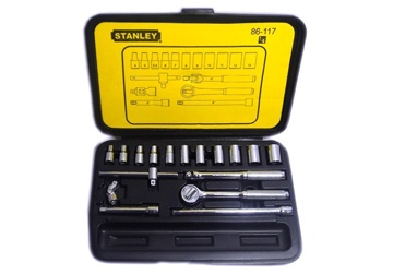 1/4" Bộ tuýp 4-13mm 16 chi tiết Stanley 86-117