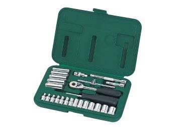 1/4" Bộ tuýp 3.5-14mm 25 chi tiết Sata 09-001 (09001)