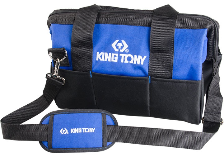14" Túi đựng đồ nghề (360x200x260mm) Kingtony 87721B 14" Túi đựng đồ nghề (360x200x260mm) Kingtony 87721B