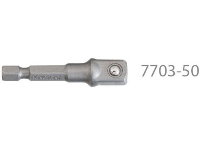 1/4" x 3/8" Đầu chuyển máy vặn vít sang bu lông Kingtony 7703-50 1/4" x 3/8" Đầu chuyển máy vặn vít sang bu lông Kingtony 7703-50