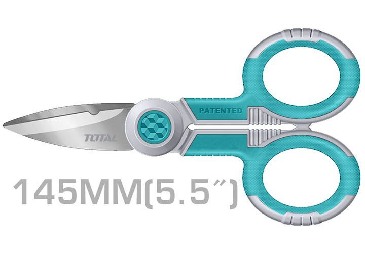 145mm Kéo thợ điện Total THT1155871 145mm Kéo thợ điện Total THT1155871