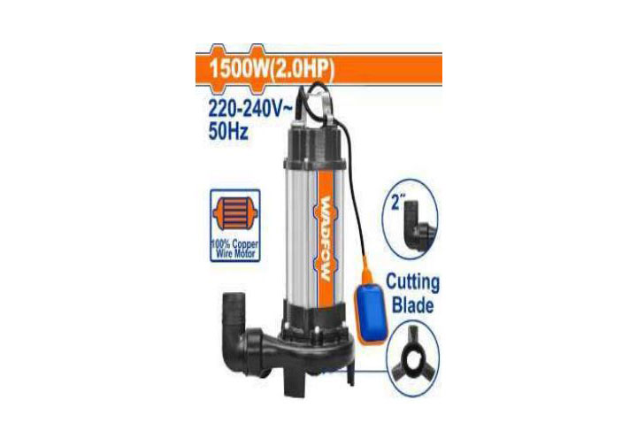 1500W (2HP) Máy bơm chìm nước thải Wadfow WWPWA05 1500W (2HP) Máy bơm chìm nước thải Wadfow WWPWA05