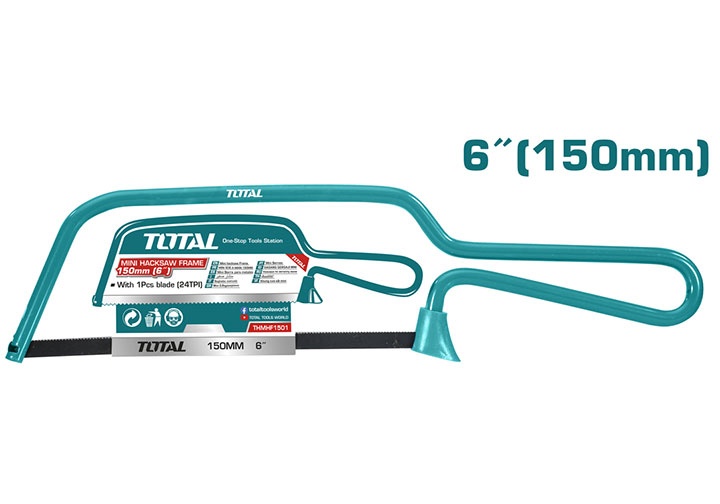150mm Khung cưa sắt mini Total THMHF1501 (Bỏ mẫu, đổi qua THMHF1503)