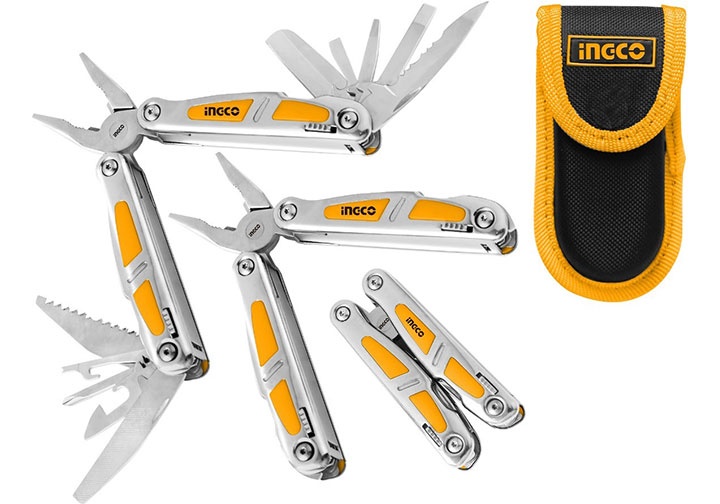 155mm Bộ kìm đa năng gập/xếp 15 chi tiết INGCO HFMFT0115