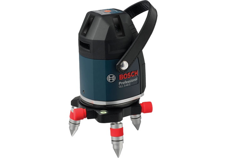 15m Máy cân mực 5 tia laser đỏ Bosch GLL 5-40 SET (kèm chân) 15m Máy cân mực 5 tia laser đỏ Bosch GLL 5-40 SET (kèm chân)