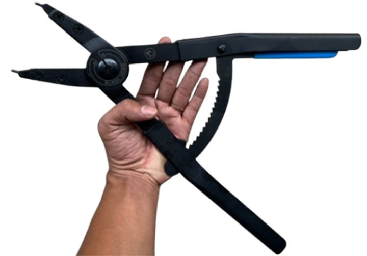 16" Kìm mở phe trong mũi thẳng Black Hand HS-400