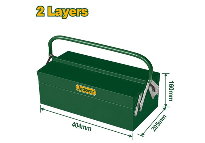 16" Thùng đựng đồ nghề 2 ngăn Jadever JDTB8A33