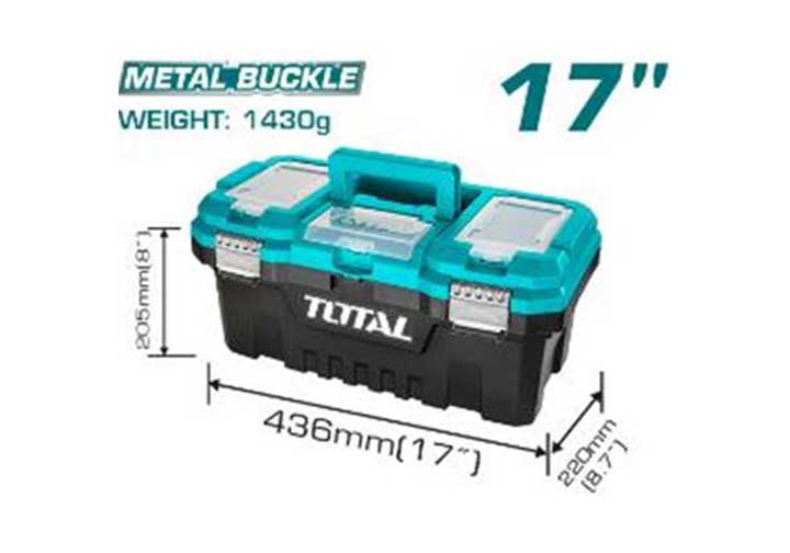 17" Thùng đựng đồ nghề khóa kim loại Total TPBX0172 17" Thùng đựng đồ nghề khóa kim loại Total TPBX0172