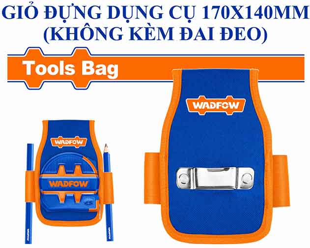 170x140mm Túi đeo đồ nghề Wadfow WTG2101 170x140mm Túi đeo đồ nghề Wadfow WTG2101