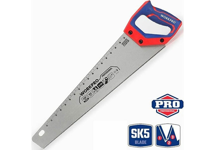 18" (450mm) Cưa cầm tay (lưỡi bằng thép SK5) Workpro WP215010
