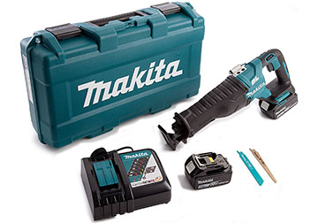 18V Máy cưa kiếm dùng pin Makita DJR187RTE 18V Máy cưa kiếm dùng pin Makita DJR187RTE