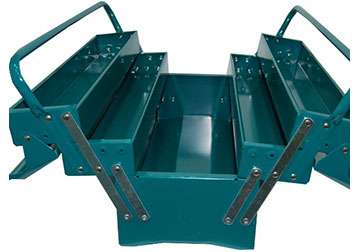 19" Hộp đựng đồ nghề 3 ngăn Total THT10701