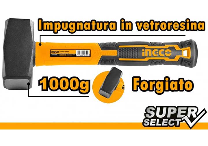 1kg Búa tạ Ingco HSTHS81000 1kg Búa tạ Ingco HSTHS81000