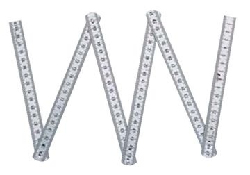 15x1000mm dày 0.5mm Thước lá gấp Shinwa 63770