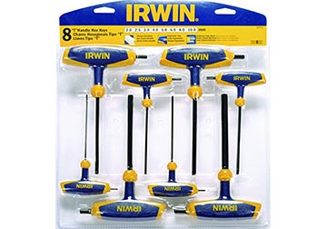 2-10mm Bộ lục giác chữ T 8 chi tiết IRWIN T9097009 2-10mm Bộ lục giác chữ T 8 chi tiết IRWIN T9097009
