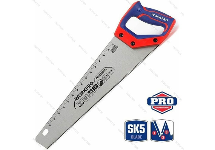 20" (500mm) Cưa gỗ (lưỡi bằng thép SK5) Workpro WP215007