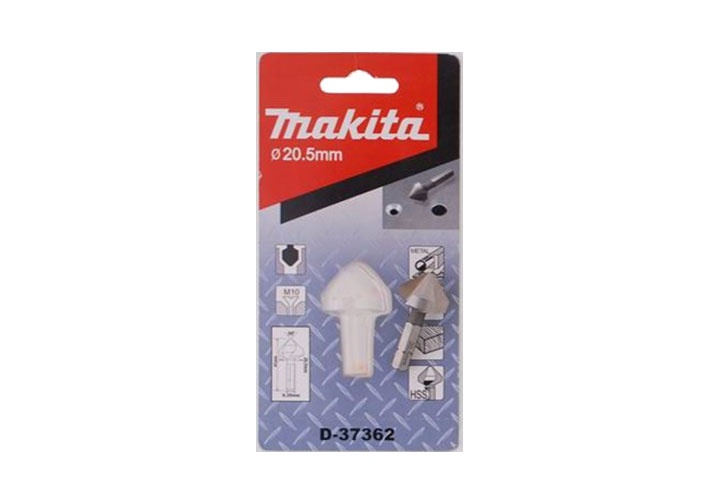 20.5x41mm Mũi lã 3 lưỡi cắt thép gió HSS M10 chuôi lục giác Makita D-37362 20.5x41mm Mũi lã 3 lưỡi cắt thép gió HSS M10 chuôi lục giác Makita D-37362