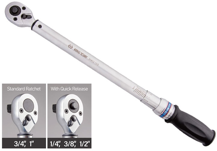 200-1000N.m Cần siết lực 1" Kingtony 34862-1DG